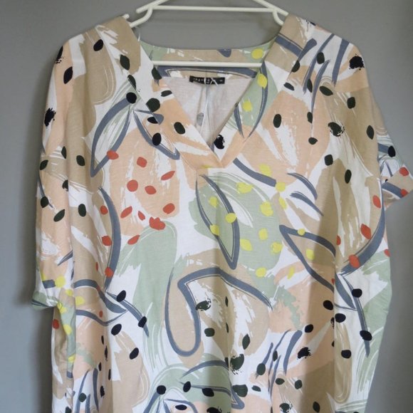 REGATTA - LINEN BLEND TUNIC - SIZE 24 - NWOT - Picture 2 of 6